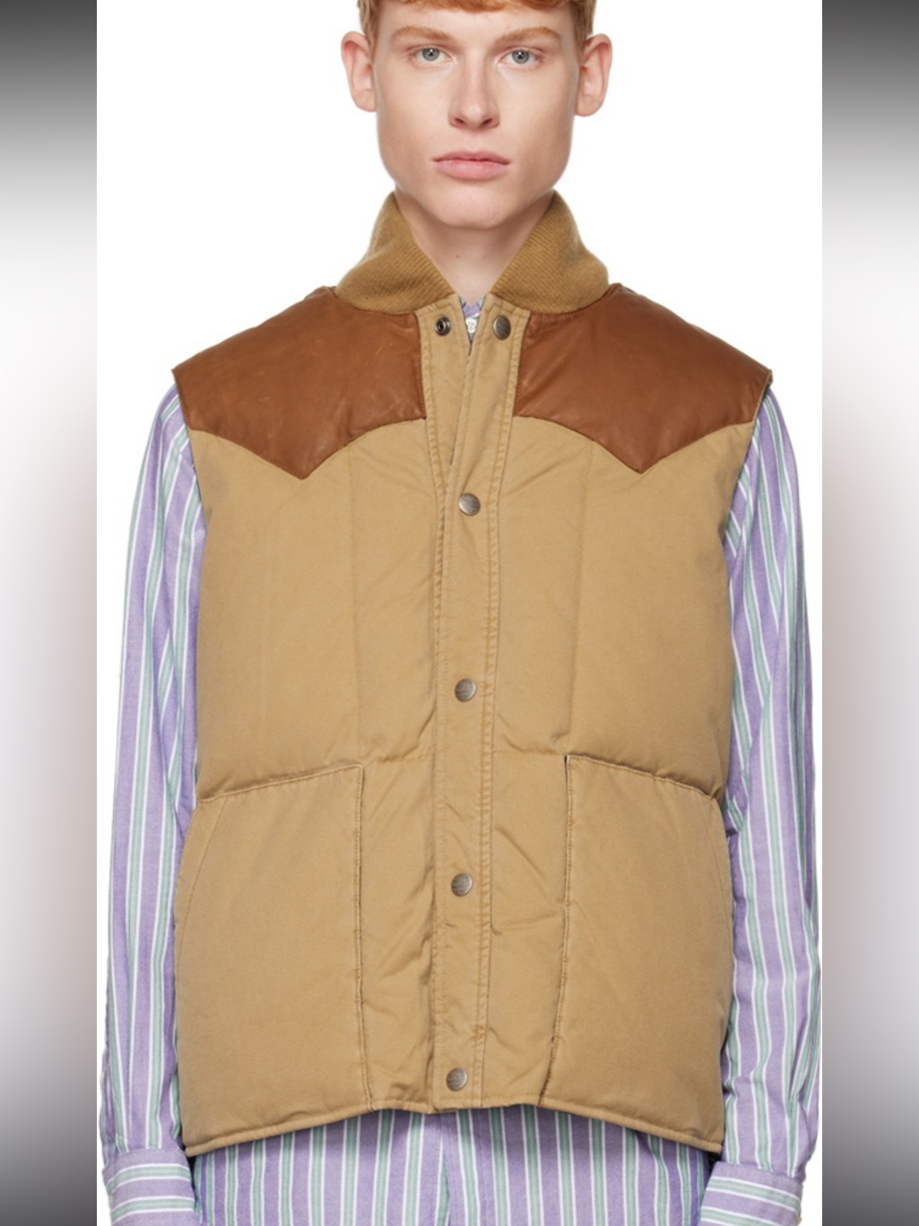 Polo Ralph Lauren Khaki Mountain Down Vest